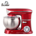 Mini capacity standing electric mixer attachement stand mixers with a stainless steel bowl